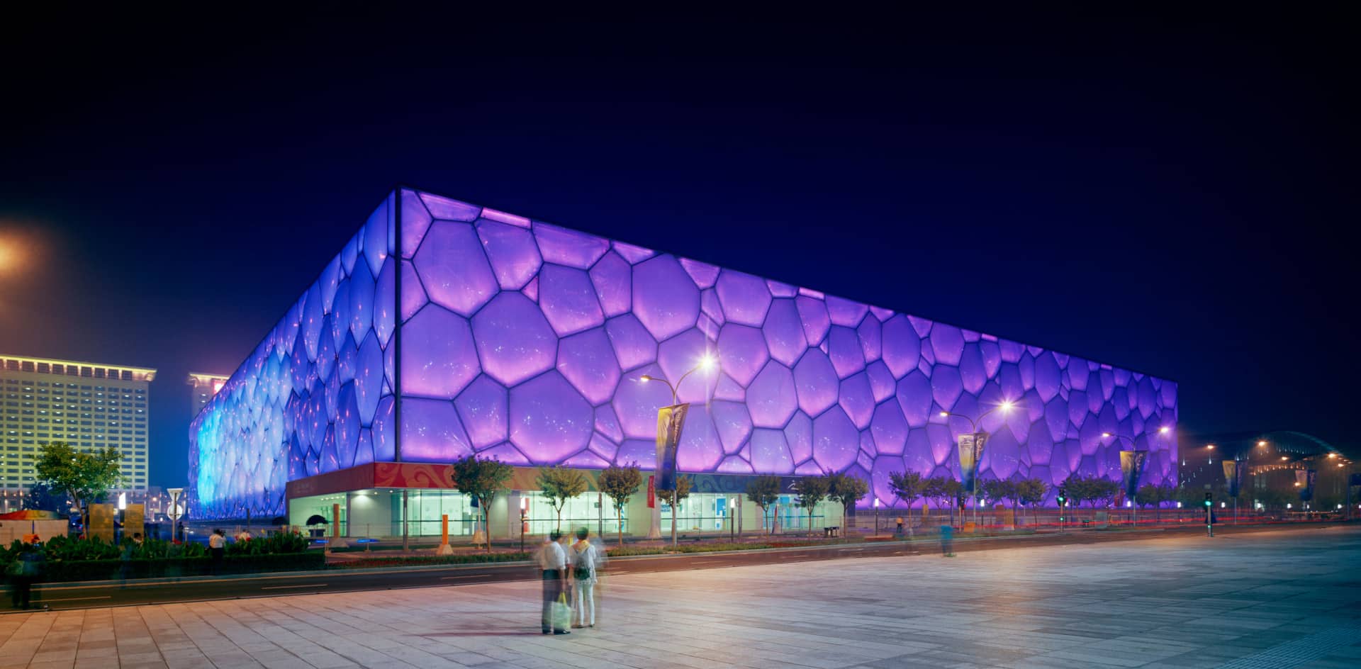 Die Fassade und das Dach aus Texlon® ETFE erwiesen sich während der Olympischen Spiele als echter Zuschauermagnet.