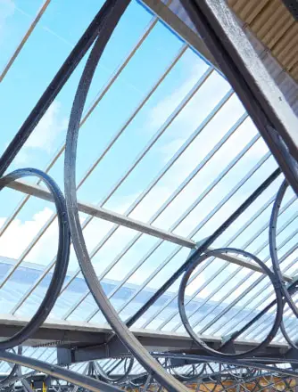 Bahnhof Carlisle mit Texlon® ETFE-Dach und Fassade. Es war die Lösung für das denkmalgeschützte Gebäude.