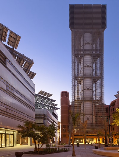 Texlon® ETFE was specified as a result on the environmental sustainability aspects of its carbon footprint.