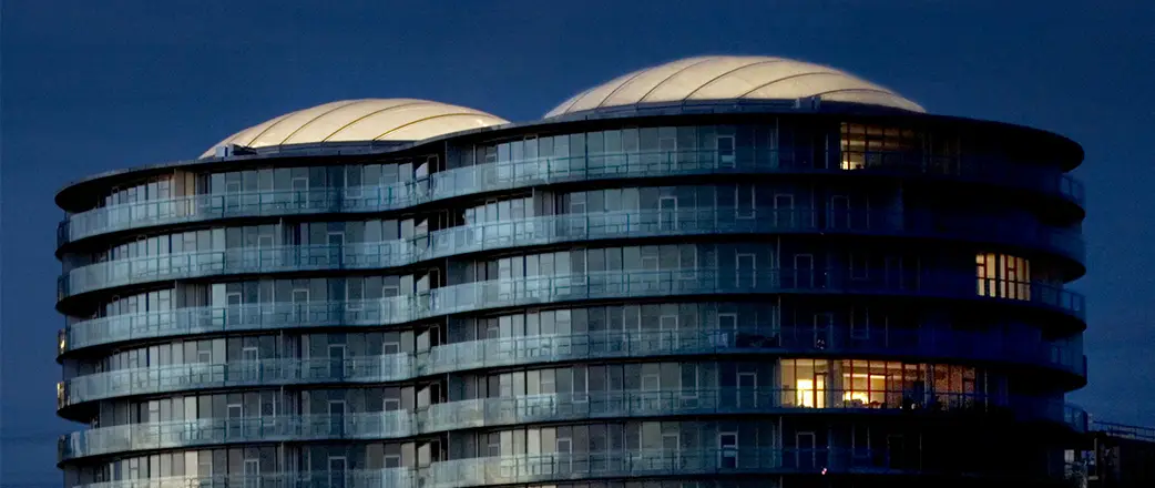 Die beiden Dächer umfassen eine beeindruckende Fläche von 1.040 m2 und bestehen aus einem zweilagigen Texlon® ETFE-System.
