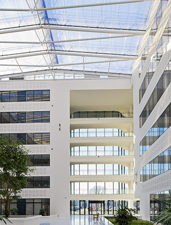 The use of Texlon® ETFE offers significant benefits compared to other transparent cladding systems.