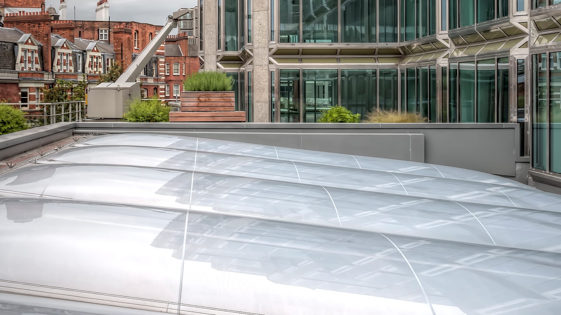 123 Victoria Street ist ein beeindruckendes Renovierungsprojekt im Herzen der Londoner Victoria Street mit einem Atriumdach aus Texlon ETFE-Atriumdach.