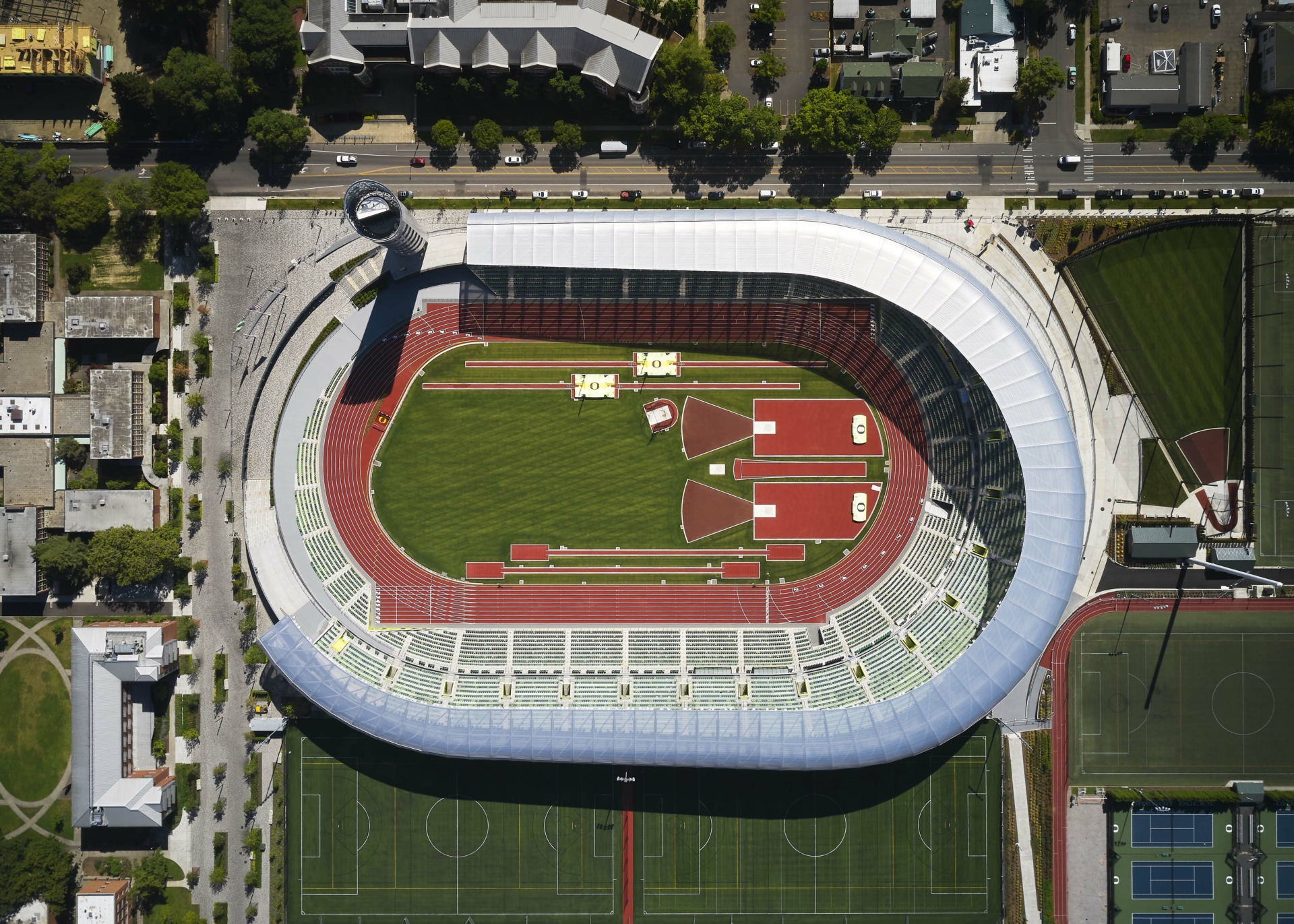 University Of Oregon Hayward Field Vector Foiltec Create success 