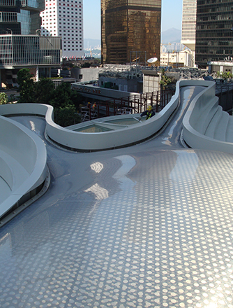 Print pattern on L4 ETFE Skylight.