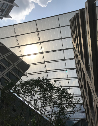 The Royale Pavilion Hotel constructed on top of the existing and massively successful Pavilions KL Mall, covered by an ETFE roof.