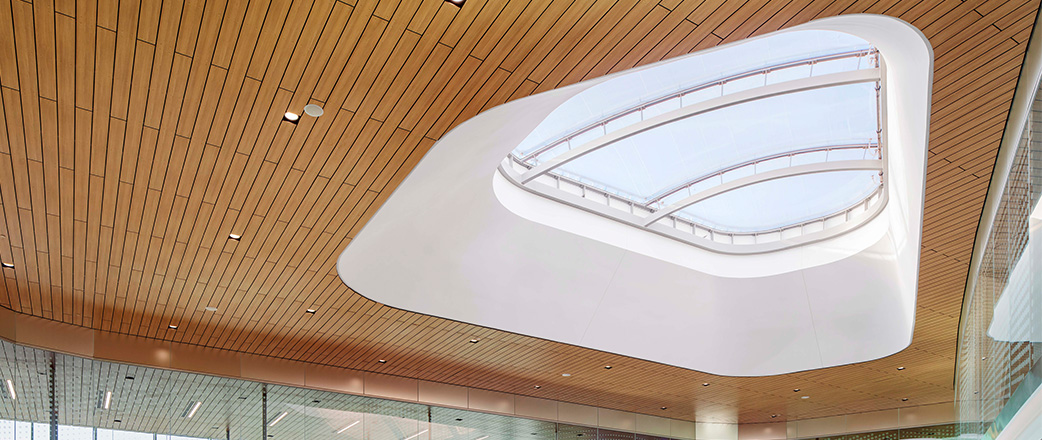 Will Rogers Airport Texlon® ETFE skylight.