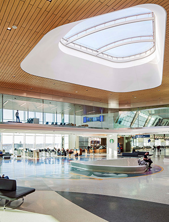 Will Rogers Airport Texlon® ETFE skylight.